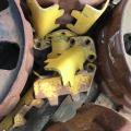 Trench roller wheels and scraper bars Bomag. Wacker neuson. Ramax. Ammann