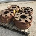 Trench roller wheels and scraper bars Bomag. Wacker neuson. Ramax. Ammann