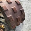 Trench roller wheels and scraper bars Bomag. Wacker neuson. Ramax. Ammann